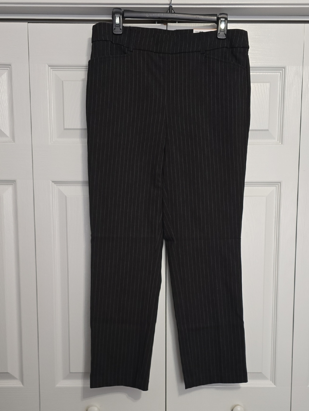 🆕️ Rafaella Stretch Black Pinstripe Dress Pants
